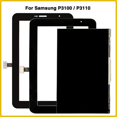 【SALE】 anskukducha1981 ใหม่ P3100แผงสัมผัสหน้าจอ LCD สำหรับ Galaxy Tab 2 7.0 P3100 P3110จอแสดงผล LCD หน้าจอสัมผัสแผง Digitizer Sensor