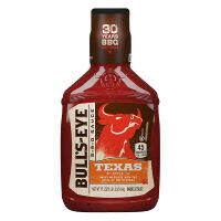 Kraft Bulls-Eye BBQ Sauce Texas City Style 496g  บูลส์อายซอสบาร์บีคิวสไตล์เท็กซัส ตราคราฟท์ ขนาด 496 กรัม (0292)