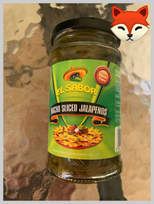 { EL SABOR } Nacho Sliced Jalapenos Size 225 g.