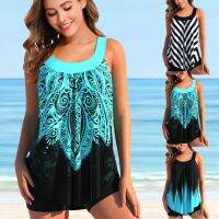 [กระโปรงฤดูร้อน] Kadın Beachwear Yüzmek Gökuşağyangın Yaz Tankini Monokini Mayo Adet Bikini Seti Mayolar Bikini S-6XL