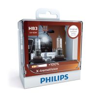 PHILIPS หลอดไฟรถยนต์ X-Treme Vision 100% HB3