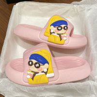 Slippers Outdoor Wear In Summer Indoor And Home That Feel Stepping Shit Rich Women Rich Soft Thick Soles Couples Cute Non-Slip Men