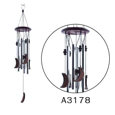 สินค้าใหม่ กระดิ่งลม ลายพระจันทร์ Wind Chime กระดิ่งลมโมบาย โมบายแขวน ระฆังลม ตกแต่งบ้าน ตกแต่งสวน