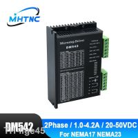 2023❅☌✹ DM542 2 Phase Microstep Motor Driver 20-50V 1.0-4.2A Suitble for NEMA17 NEMA23 Stepper Controller 42 57