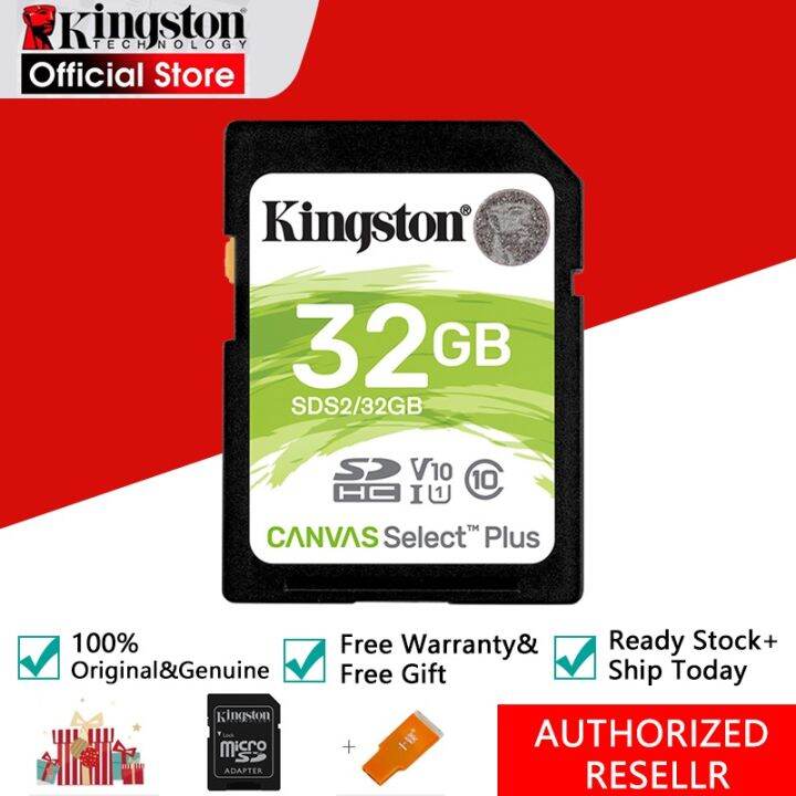 Kingston 32GB 64GB 128GB D card U1 V10 new height card SD memory card