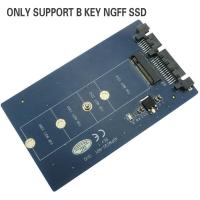 B คีย์ (M.2) ฮาร์ดดิสก์ SSD (NGFF) M.2เพื่อ22pin SATA Card 2.5 SATA To B Key NGFF(M.2) ตัวแปลง SSD