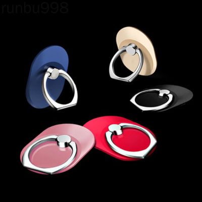 Runbu-Oval แหวนติดโทรศัพท์มือถือหมุนได้ องศาสําหรับ Iphone