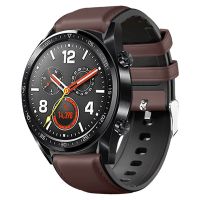 ♝☫ 22mm pasek do Ticwatch Pro 3 GPS zespół do Ticwatch Pro X 4G/LTE 2020 GTX E2 S2 S wymiana silikonowa skórzana bransoletka