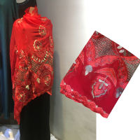 Ramadan African Dubai Cotton Pashmina Pray Emroider Ring Diamond Shawl Wrap Chemical Lace Stole Net Scarf Headband For Lady