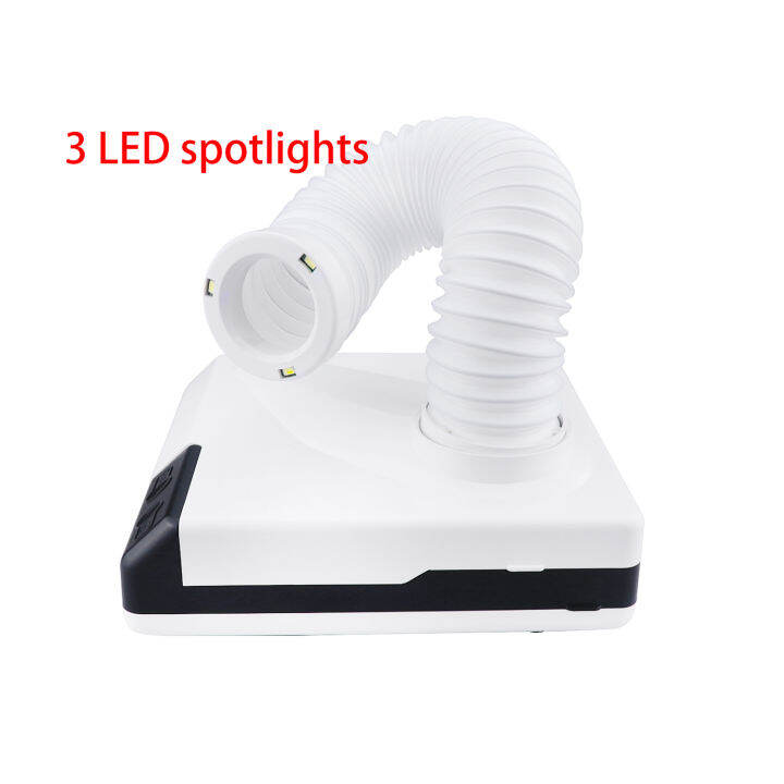 3 LED 60W Dust Collector Extractor Dental Vacuum Cleaner Dental Lab