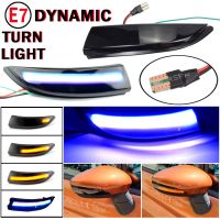 ไฟแสดงสถานะแบบไดนามิกสำหรับ Ford Fiesta MK8 2020 Mk7 2019 08-17 Led ปีกข้างตัวบ่งชี้ทิศทางของเหลวด้านข้างลูกศรไฟ