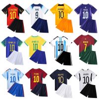 Childrens Football Uniform Suit Boys And Girls Elementary And Middle School Students Competition Sportswear Baby Kindergarten Performance Custom Jersey