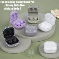 Shinny โปร่งใสสำหรับ Samsung Galaxy Buds Prolive Soft ซิลิโคน Anti-Fall หูฟังสำหรับ Galaxy Buds Pro 2 Cover