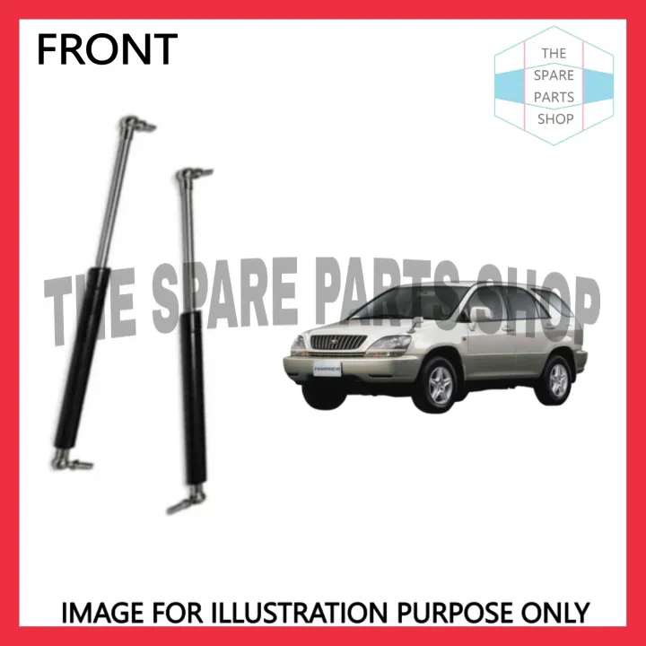 Toyota Harrier Acu Front Boot Damper Gas Spring Bonnet Absorber Left And Right Lazada