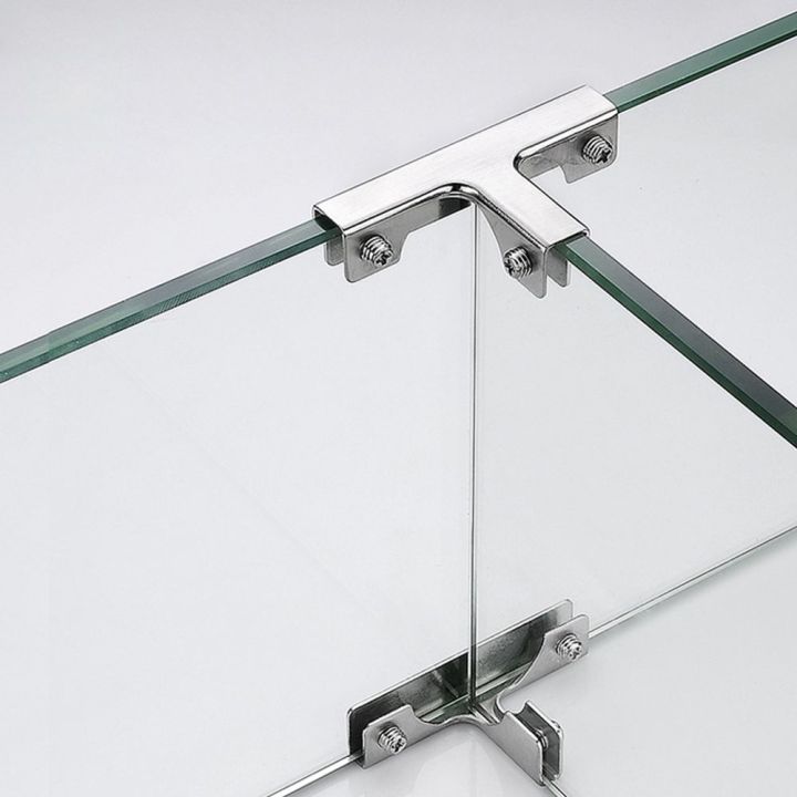 hot-304-stainless-steel-t-cross-angle-corner-code-l-type-glass-clip-corner-buckle-reinforcement-guard-rustproof-fixing-hardware
