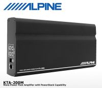 ALPINE KTA-200M Mono Power Pack Amplifier with PowerStack Capability เพาเวอร์แอมป์ โมโน