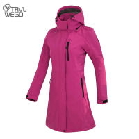 ARCTIC LIGHT Women S Hiking Jacket Long Soft Shell Fleece Outdoor Windbreaker Camping Trekking Climbing Female Coats Winter