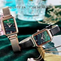 ⌚ นาฬิกา Web celebrity street source 3 ms of malachite green sky small dial restoring ancient ways quartz watch fashion trends