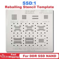 Amaoe Reballing แม่พิมพ์ลายฉลุ SSD1สำหรับ DDR SSD NAND ชิป BGA หน่วยความจำ BGA136 BGA152 BGA132 BGA272 BGA316 BGA100 BGA96 AS2258