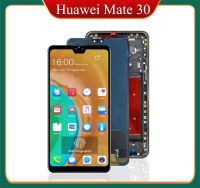 AMOLED สุดๆสำหรับชิ้นส่วนจอสัมผัสแอลซีดีของเครื่องแปลงดิจิทัล Huawei Mate 30 TAS-L09 TAS-L29สำหรับ Huawei Mate 30 TAS-TL00แอลซีดี AL00