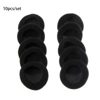 10pcs Replacement Foam Ear Pads For Headphones Sponge Stretch Soft Cushions Covers Earphones Cushion