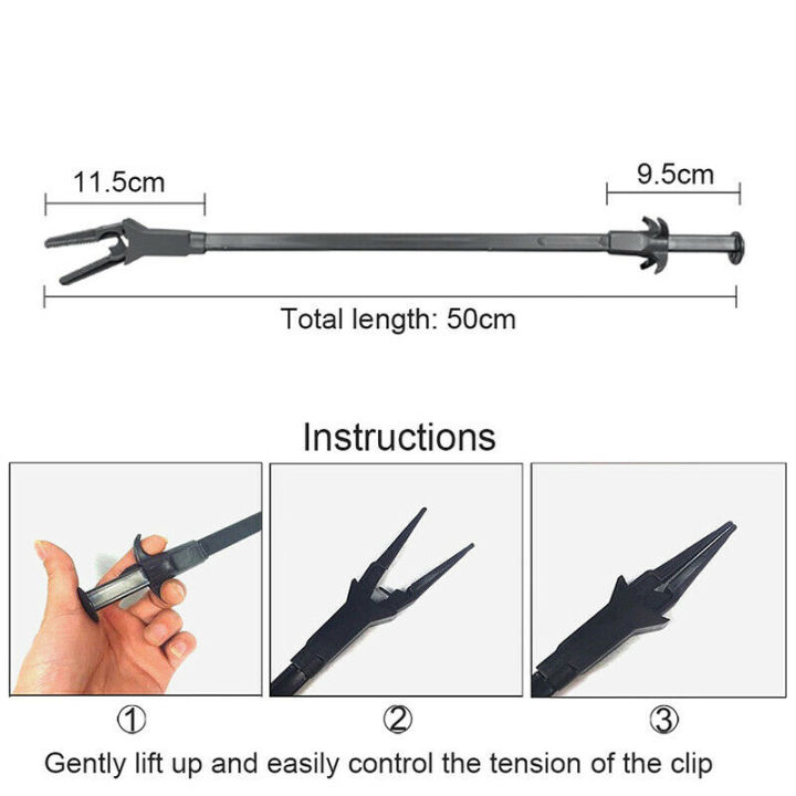 bokali-50-ซม-ยาว-aquarium-ตู้ปลาต้นไม้พลาสติก-pruning-แหนบ-tweezer-คีมเครื่องมือ