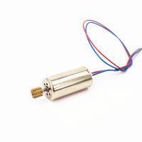 DC 3.7V 45000RPM High Speed Mini 1020 Coreless Airplane Motor Ndfeb Strong Magnetic with Gear RC Drone Quadcopter Spindle Motor Electric Motors