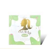 ? เซตครีม ออร่า วีไอพี Aura Vip Box Set ออร่าวีไอพีครีม (1เซ็ต มีครีม2 กระปุก แถมสบู่ 1 ก้อน) [ ผลิตภัณฑ์ความสวย ]