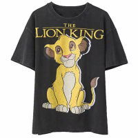 Mouse The Lion King Simba Nala Donald Daisy Duck Cartoon Print Women T-Shirt O-Neck Short Sleeve Cotton Tee Tops