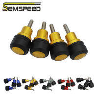 SEMSPEED รถจักรยานยนต์6Mm M6ด้านหน้า Fender Slider สกรูสลักเกลียวตกแต่งสำหรับฮอนดาพีซีเอ็กซ์160 PCX160 150 125 2018-2023