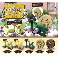 J.sonho Japão อะนิเมะ Gashapon Bonito Jardim Pátio Roda De Gua Miniatur Gacha Cápsula Brinquedos Figura Kawaii Boneca Acessórios