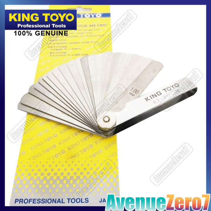 KING TOYO KTFG25 25 Blades Feeler Gauge Lazada