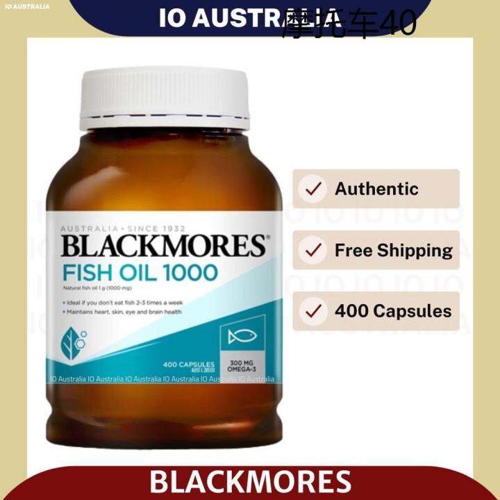 Blackmores Fish Oil 1000mg 400 Capsules Lazada