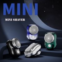 ZZOOI Mini Electric Shaver 6 Blades Mens Shaving Machine USB Rechargeable Beard Trimmer Travel Shaving Electric Razor For Men