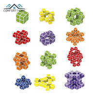 3D Variety Magic Cube DIY Assembly Variable Cube Educational Puzzle Toys For Kids Birthday Gifts