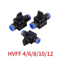 1Pcs Pneumatic Fitting 2 Way Quick Push Connector Tube Hose 4mm 6mm 8mm 10mm  HVFF Air Pneumatic Parts Connector Joint Fitting Pipe Fittings Accessori