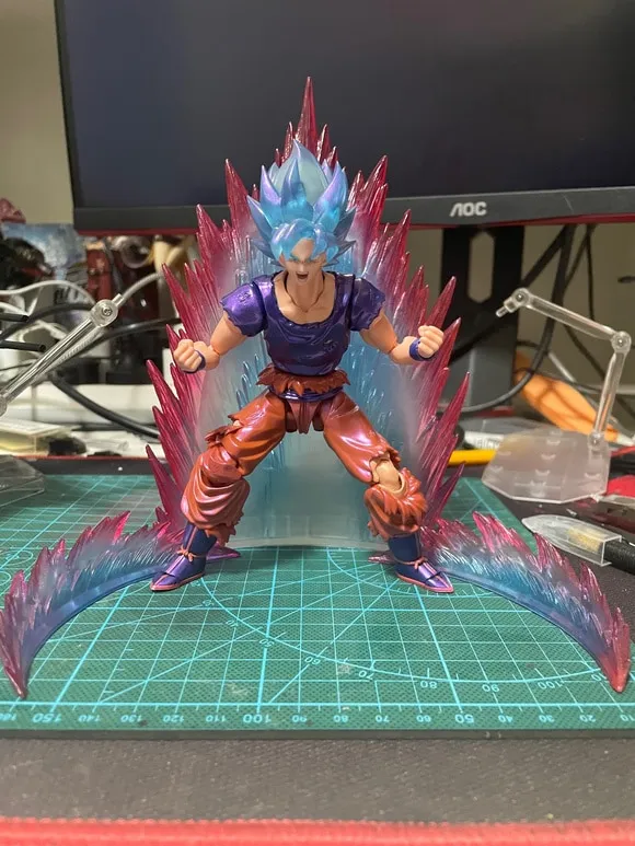 Demoniacal Fit SHF Shining Soul Super Saiyan Blue Kaiouken Goku