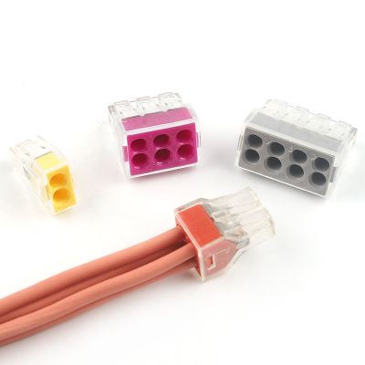 【CW】 Wire Push conductor wiring connector connection Terminal 2/4/6/8 Pin