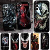 [ข้อเสนอพิเศษ]เคสโทรศัพท์พิษตายมาร์เวลสไปเดอร์แมนสำหรับ S22 Samsung Galaxy S21 S20บวก S9อัลตร้า FE 5กรัมด้านหลังนุ่ม S10E S10เบา