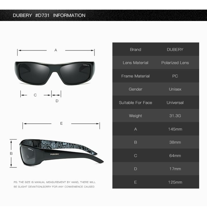 hunshipengshengshangmao-dubery-สี่เหลี่ยมผืนผ้ากระจกแว่นกันแดด-polarized-สำหรับบุรุษแว่นตากันแดดยี่ห้อออกแบบ