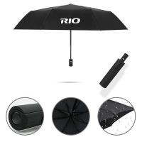 For KIA RIO 3 4 2017-2019 Wind Resistant Fully-Automatic Umbrella Rain Gift Parasol Large Travel Car Umbrella Auto Accessories