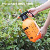 0.8/1/2/3L Spray Bottle Adjustable Nozzle Spray Water Kettle Wide Range Hand Pressure Sprayer Kettle Garden Accessories for Yard