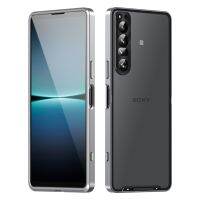 เคสสำหรับ Sony แม่เหล็กโลหะ Xperia 10 IV แบบรวมทุกอย่างเลนส์กล้องถ่ายรูปฝ้าป้องกันลายนิ้วมือเคสมือถือฝาครอบบางเฉียบ