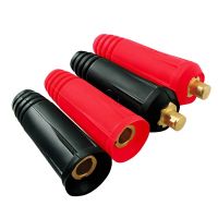 Original European style electric welding machine welding cable quick connector plug welding machine accessories pure copper welding handle wire connector coupler Selected Brass