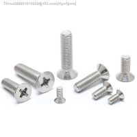 ¤✓ 2-56 4-40 6-32 8-32 10-24 Phillips Cross Flat Head Machine Screw Countersunk Bolt 304 Stainless Steel