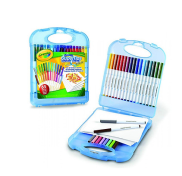 Bộ 25 bút lông tô màu crayola supertip + 40 tờ giấy tô màu