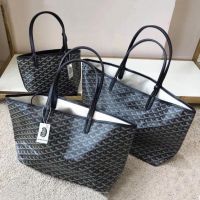 COD ndcn549 high quality 2022 new Hot Sales Fashion Style Women Handbag Dog Tooth Bag Goyard Same Style Vegetable Basketanvas 时尚手提包狗牙戈雅购物袋大中小款