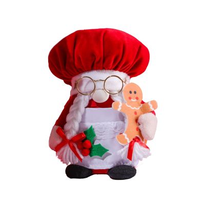 Red Chef Gnome Doll Stuffed Gnomes Toy Ornament for Christmas ValentineS Day Wedding Party Decor Supplies