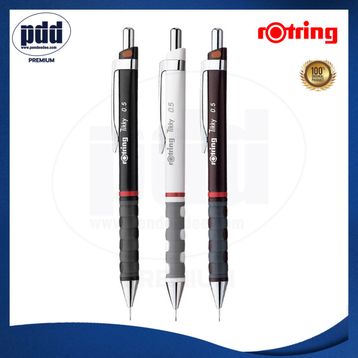 rotring-tikky-set-ดินสอกด-rotring-0-5-มม-และไส้ดินสอกด-0-5-มม-2b-rotring-tikky-set-2-pcs-tikky-mechanical-pencil-with-leads-0-5-and-leads-0-5-mm-2b