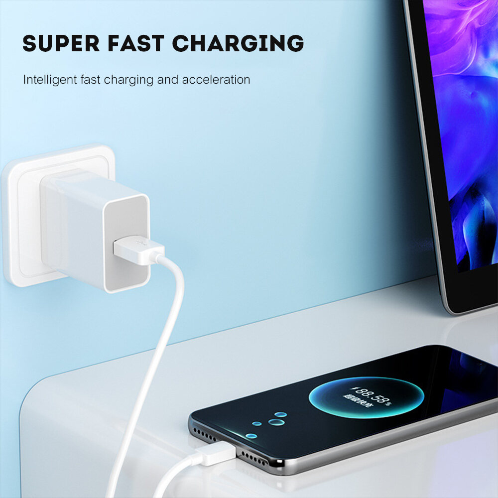 3/5/8/10M Super Panjang Jenis Usb C Cepat Mengecas Kabel Data Serasi dengan Semua Jenis C Telefon Android Xiaomi Huawei